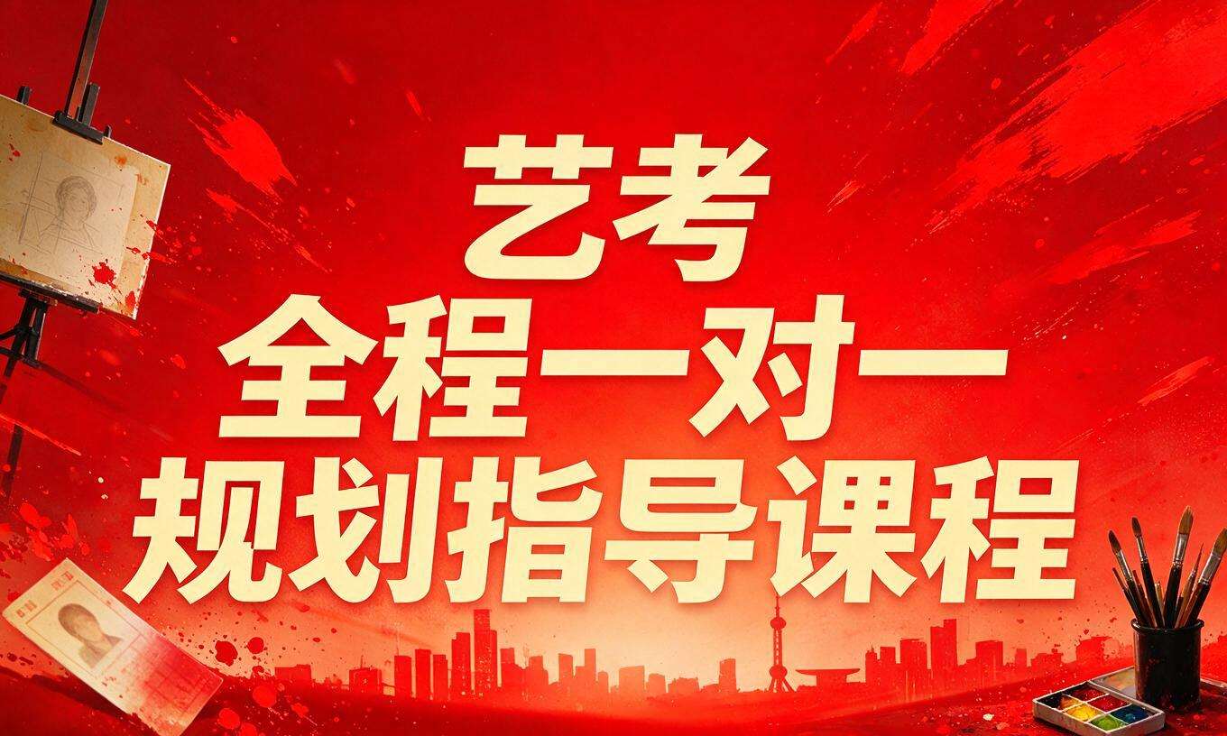 艺考全程一对一辅导指导课程